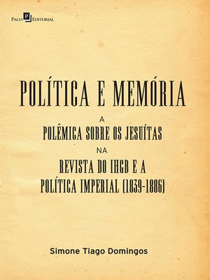 cover image of Política e memória